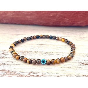 Bracelet confiance en oeil de tigre