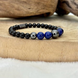 Bracelet d'équilibre en lapiz lazuli