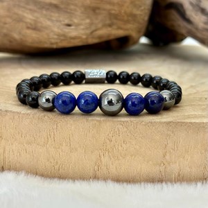 Bracelet d'équilibre en lapiz lazuli