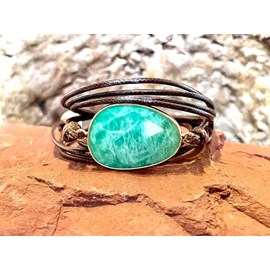 Bracelet d'harmonisation en amazonite