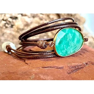 Bracelet d'harmonisation en amazonite
