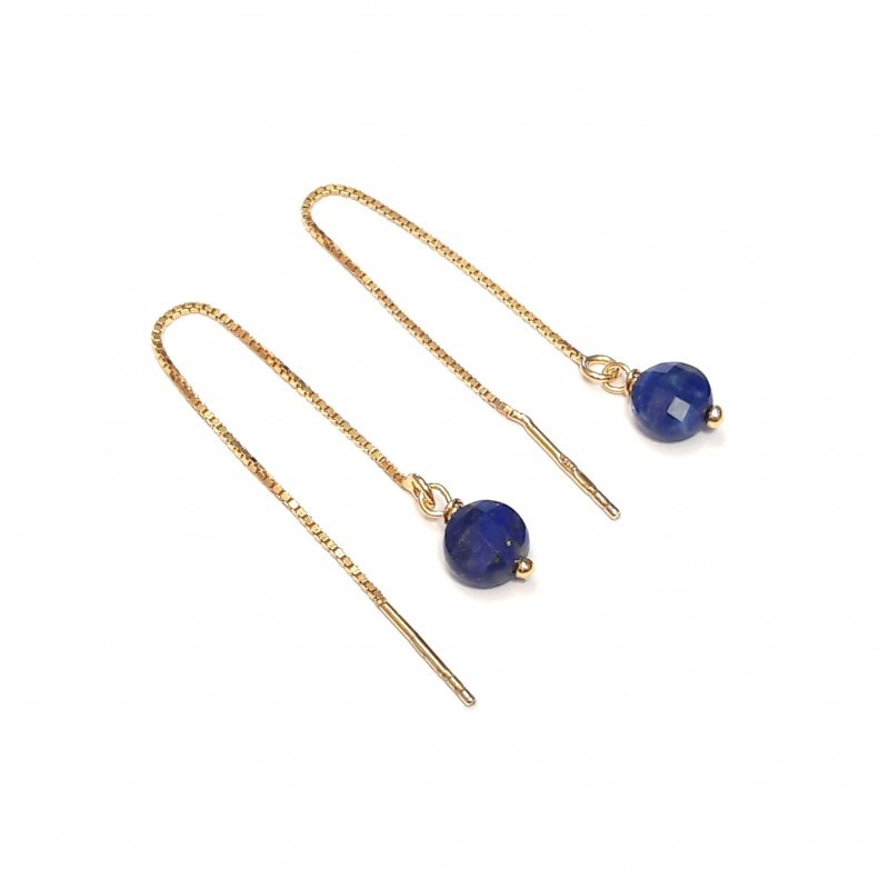 Boucles d'oreilles ilhéus lapis-lazuli