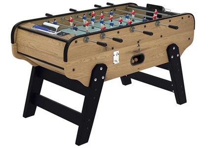 Baby foot bistrot imitation vieux chêne