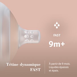 Tétine biberon mammafeel fast 9m+