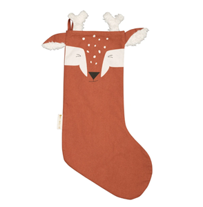 Chaussette de noël cerf