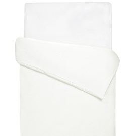 Housse couette nid d'abeille gaze coton