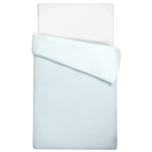 Housse couette nid d'abeille gaze coton