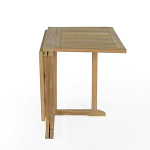 Table pliante carrée en teck goa