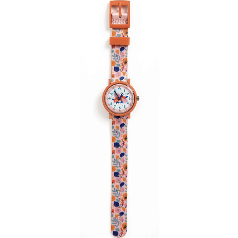 Montre enfant fleurs