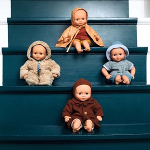 Combinaison pilote pour poupon hiver