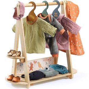 Portant à vêtement pour poupée