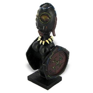 Totem guerriere africaine massai