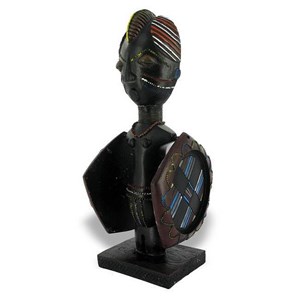 Totem guerrier africain massai