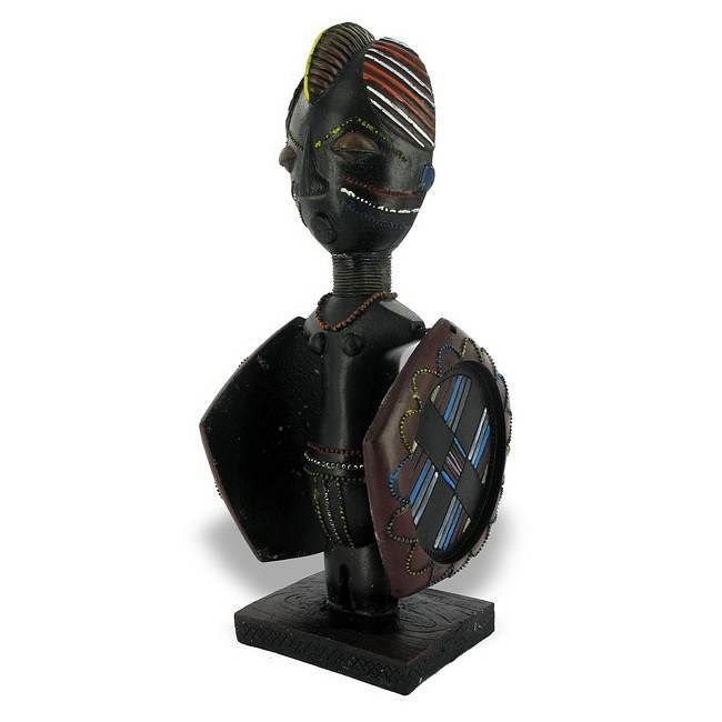 Totem guerrier africain massai