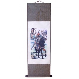 Kakemono dieu de la guerre guan gong