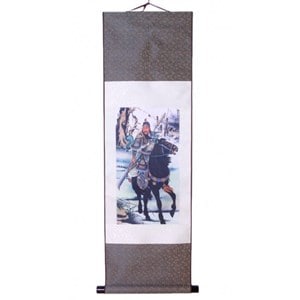 Kakemono dieu de la guerre guan gong