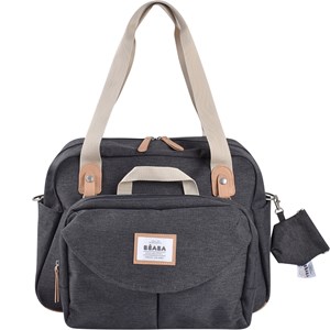 Sac à langer genève ii gris chiné foncé