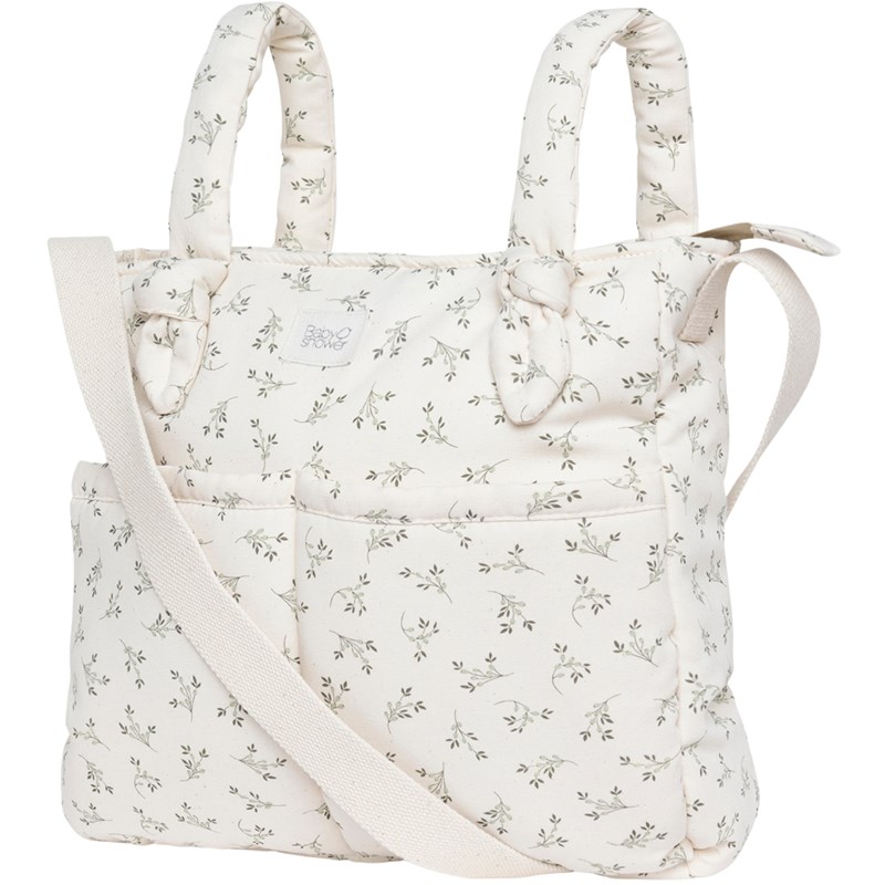 Sac à poussette sophie olive bloom canvas