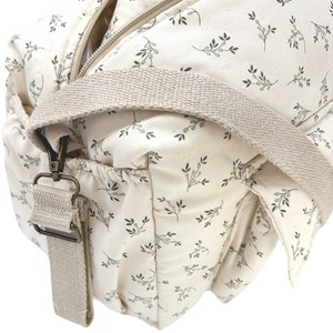 Sac à langer camila olive bloom canvas