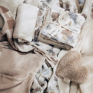 Lot de 3 langes bardot (70 x 70 cm)