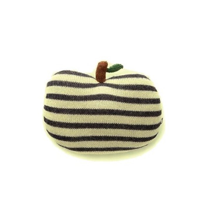 Mini coussin pomme en alpaga