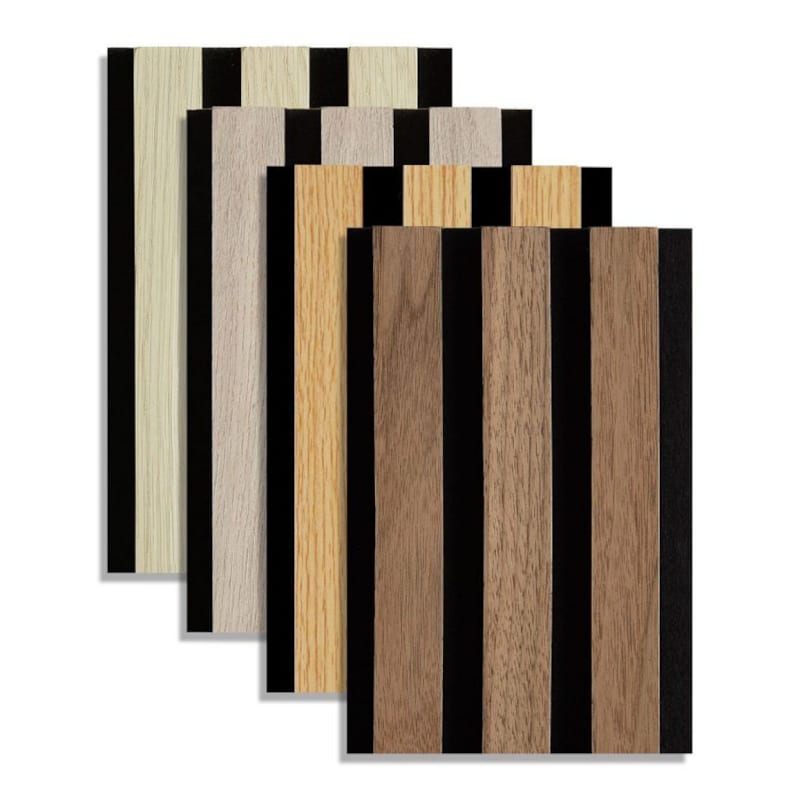 Coffret échantillon 4 panneaux muraux 11,5x19 bois