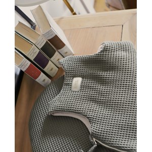 Gigoteuse mi-saison nid d'abeille kaki