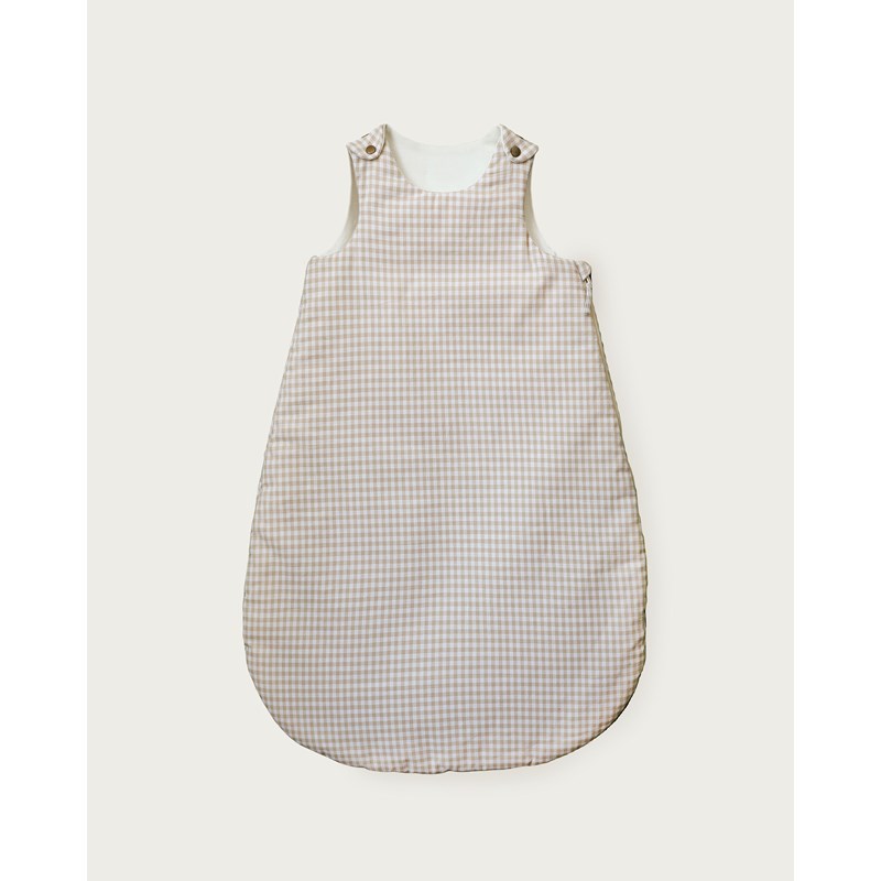 Gigoteuse vichy beige