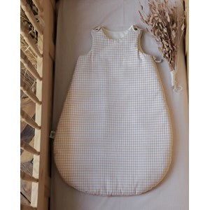 Gigoteuse vichy beige