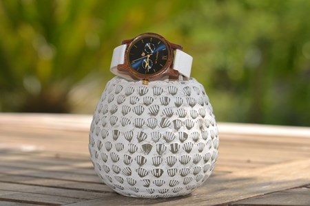 Montre blue moon white