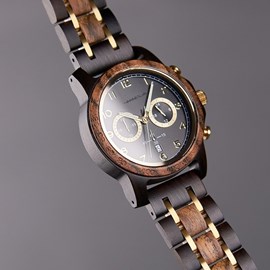 Montre bois homme kryos