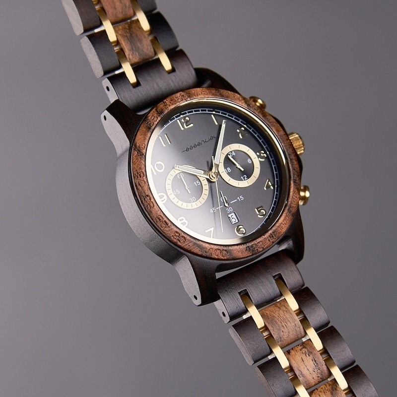 Montre bois homme kryos