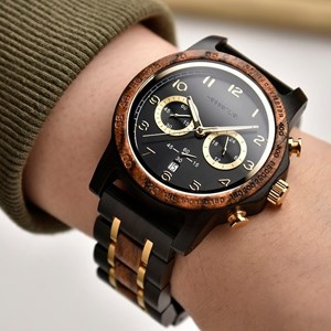 Montre bois homme kryos