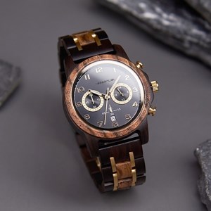 Montre bois homme kryos
