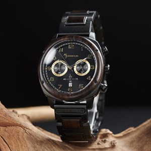 Montre bois homme calibra