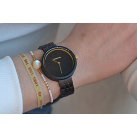 Montre femme ébène katia