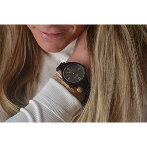 Montre femme ebène aretha