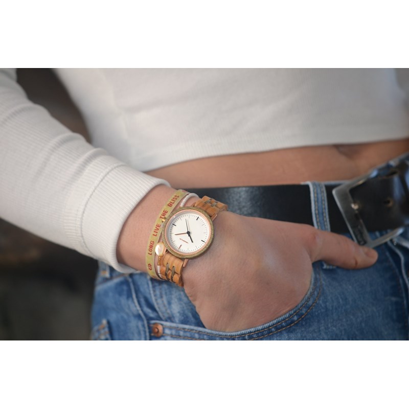 Essenciel - Montre femme bois bettie