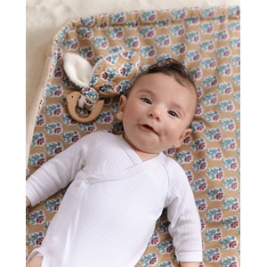 Anneau dentition bois fleuri