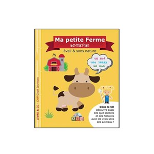 Ma petite ferme sonore livre-cd