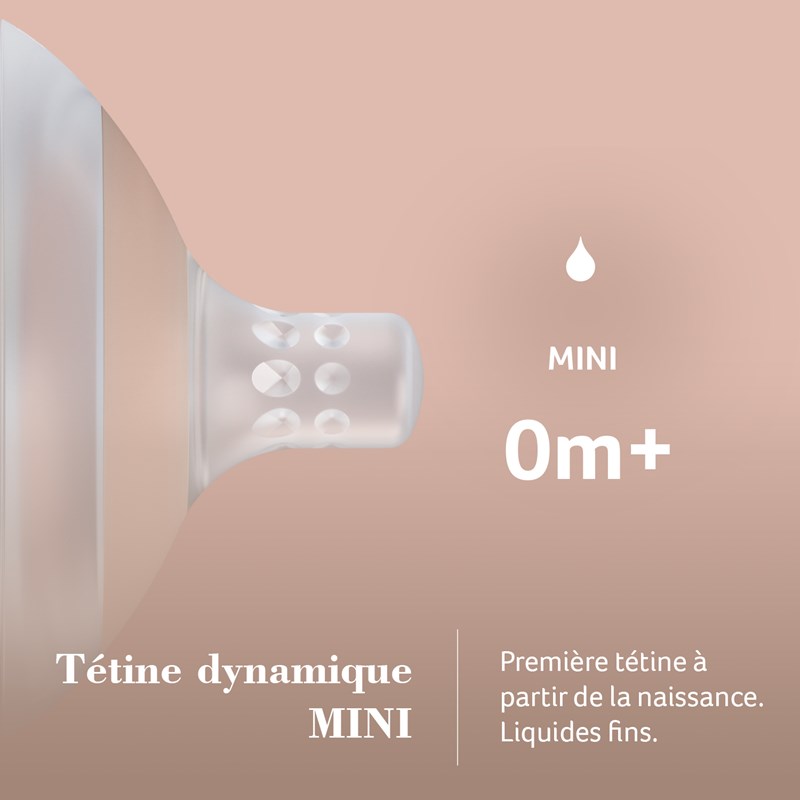 Tétine biberon mammafeel mini 0m+
