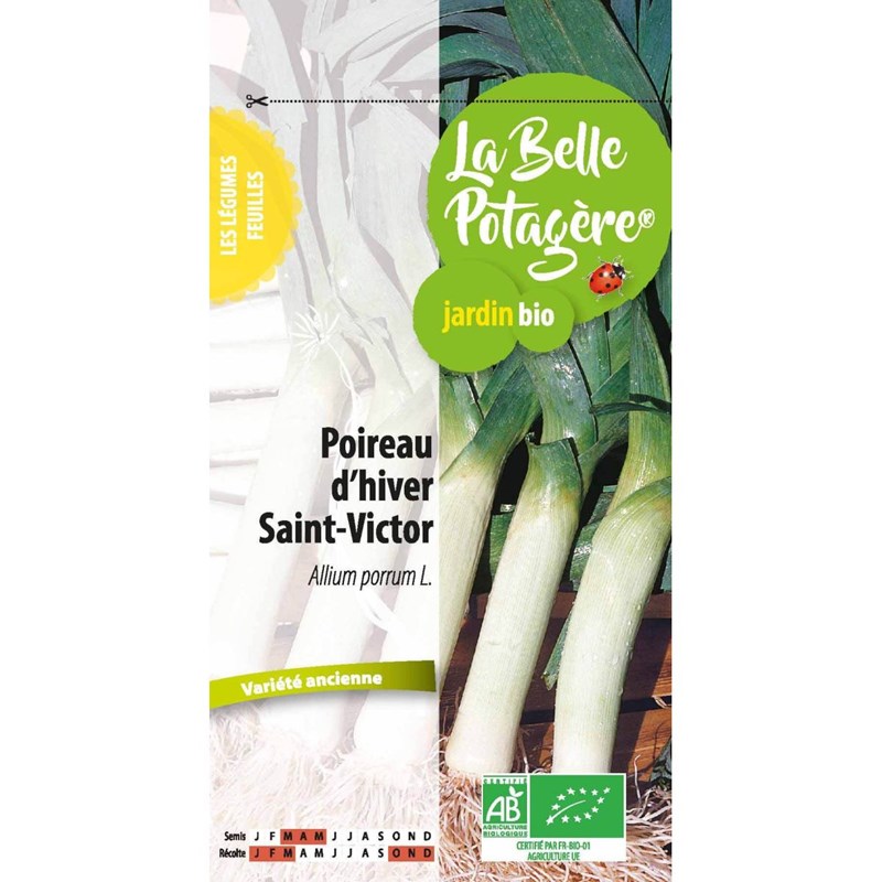 Poireau d'hiver saint victor 1,5 g