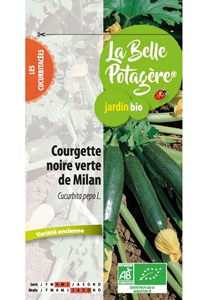 Courgette noire verte de milan 1,6 g