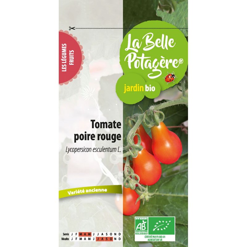 Tomate cerise poire rouge 0,15 g