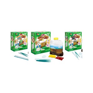 Lot de 3 mini labos : fourmi-lombric-esc