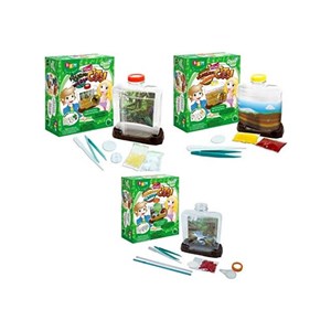 Lot de 3 mini labos : fourmi-lombric-esc