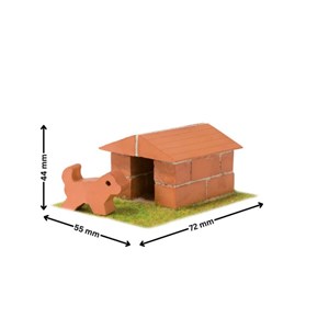La niche et son chien- 17 pièces teifoc