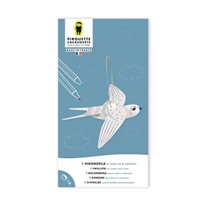 Mon animal 3d : l'hirondelle