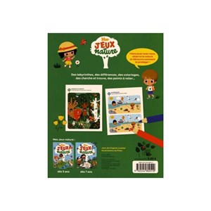 Mes jeux nature 3-4 ans