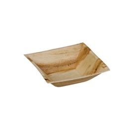 Bols compostables carrés en palmier - lo